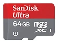 Карта памяти Sandisk Ultra microSDXC Class 10 UHS Class 1 30MB/s 64GB