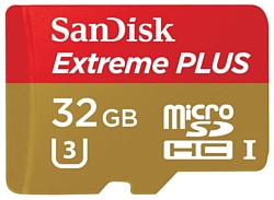Sandisk Extreme PLUS microSDHC Class 10 UHS Class 3 95MB/s 32GB