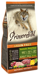 Primordial (12 кг) Grain Free Adult All Breed Deer Turkey