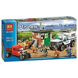 BELA Urban 10419 Полицейский отряд с собаками