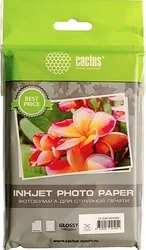 Фотобумага CACTUS Глянцевая 10x15 200 г/м2 50 листов