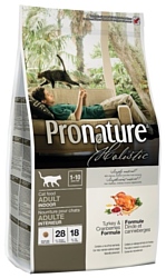 ProNature (5.44 кг) Holistic Adult Indoor Индейка с клюквой