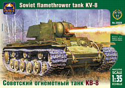 ARK models AK 35028 Советский тяжёлый огнемётный танк КВ-8