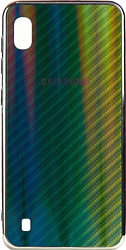 EXPERTS Aurora Glass для Samsung Galaxy A10 с LOGO (зеленый)