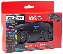 Retro Genesis Controller 16 Bit Arcade Max