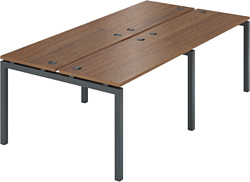 Офисный стол Программа Техно Арго АМБ-002-4 (орех)