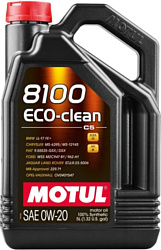 Motul 8100 Eco-clean 0W-20 5л