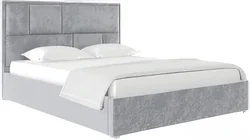 Кровать НК-Мебель Madison 140x200 72307366 (велюр светло-серый) Кровать НК-Мебель Madison 140x200 72307366 (велюр светло-серый)
