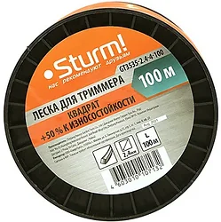 Леска для триммера Sturm! GT3535-2.4-4-100