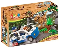 Конструктор JDLT 5250 Dinosaur Путешествие в парк динозавров