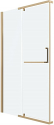 Душевая дверь Grossman Pragma 100x195 100.K33.03.100.32.00 (золото сатин/стекло прозрачное)