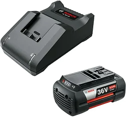 Аккумулятор с зарядным устройством Bosch GBA 36V 6.0Ah + AL 36V-20 F016800636