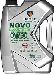 Моторное масло Nomad Novo 9000 Green 0W-30 ACEA C2/C3 4л Моторное масло Nomad Novo 9000 Green 0W-30 ACEA C2/C3 4л