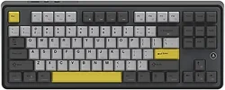 Клавиатура Ajazz AK870 Without Screen black/gray/yellow, Ajazz Gift