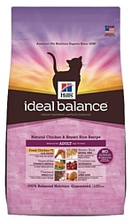 Hill's (2 кг) Ideal Balance Feline Adult Natural Chicken & Brown Rice Recipe Adult dry
