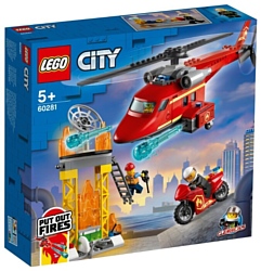 LEGO City 60281 Спасательный пожарный вертолёт