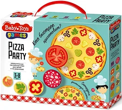 Логическая настольная игра Baby Toys Pizza Party 04191