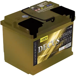Автомобильный аккумулятор DECUS 6СТ- 60 золото о.п. (60Ah)