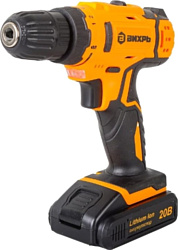 Дрель-шуруповерт ВИХРЬ ДА-20Л-2КА (с 2-мя АКБ, кейс, набор оснастки)