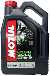 Моторное масло Motul 3100 Gold 10W-40 4T 4л