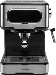 Рожковая кофеварка Hisense HESCM15DBK Рожковая кофеварка Hisense HESCM15DBK