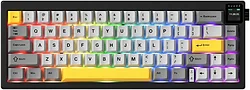 Клавиатура Ajazz AK650 black/gray/yellow, Ajazz Dream Weaving