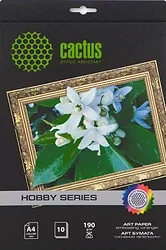 Фотобумага CACTUS матовая A4 190 г/кв.м. 10 листов (CS-DA419010) Фотобумага CACTUS матовая A4 190 г/кв.м. 10 листов (CS-DA419010)
