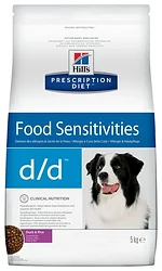 Hill's (5 кг) Prescription Diet D/D Canine Skin Support Duck & Rice dry