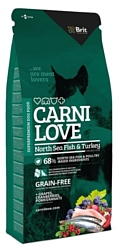 Carnilove Carnilove North Sea Fish & Turkey for adult dogs (1.5 кг)