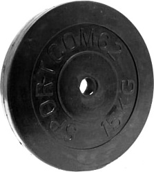 Sportcom Обрезиненный 26 мм 15 кг