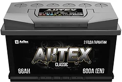 Автомобильный аккумулятор АкТех Classic 6СТ-66 LЗ (66Ah)