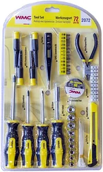 Набор инструментов WMC Tools 2072 72 предмета Набор инструментов WMC Tools 2072 72 предмета