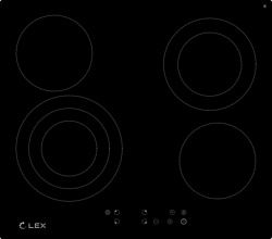 Электрическая варочная панель LEX EVH 642-2 BL