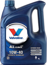 Моторное масло Valvoline All-Climate 10W-40 4л