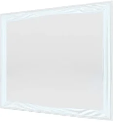 Зеркало Пекам  Lines 120x80 lines-120x80dpcl (с подсветкой, с сенсором на взмах руки, подогревом, часами)