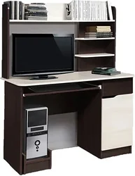 Стол для работы Мебель-класс Лидер МКД-211 (венге/ясень шимо светлый)