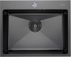 Кухонная мойка Mixline 547236 (черный графит, 3 мм)