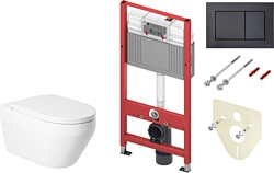 Унитаз Saniteco KW-9009W + TECE 9400414