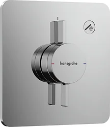 Смеситель Hansgrohe Duoturn Q Chrom 75614000 Смеситель Hansgrohe Duoturn Q Chrom 75614000