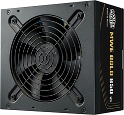 Блок питания Cooler Master MWE Gold 650 V3 ATX 3.1 Non-Modular MPE-6502-ACAAG-3BEU Блок питания Cooler Master MWE Gold 650 V3 ATX 3.1 Non-Modular MPE-6502-ACAAG-3BEU