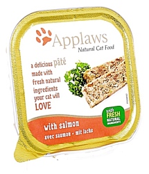 Applaws Cat Pate with Salmon (0.1 кг) 10 шт.