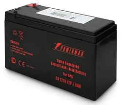 Аккумулятор для ибп Powerman CA1270/UPS