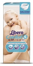 Libero Comfort 6 XL (66 шт.)
