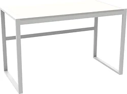 Стол для работы TMB Loft Илон разборный 1500х800 18 мм (альпийский белый/белый)