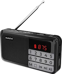 Радиоприемник MAXVI PR-02 (черный)