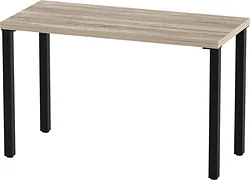 Офисный стол Mio Tesoro Ингар 1/TT (дуб беленый/черный)