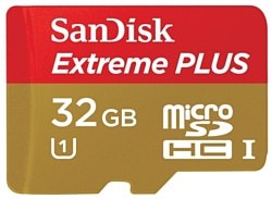 Sandisk Extreme PLUS microSDHC Class 10 UHS Class 1 80MB/s 32GB