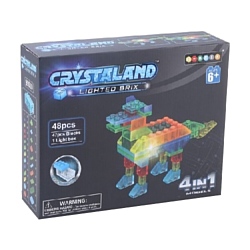 Crystaland Lighted Brix 99010 Животные 4 в 1