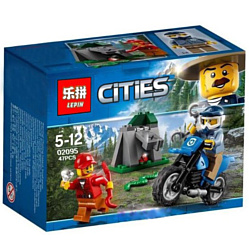 Lepin Cities 02095 Погоня по бездорожью аналог Lego 60170