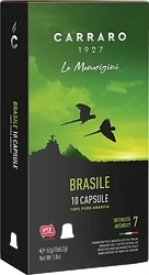 Carraro Brasile в капсулах Nespresso 10 шт